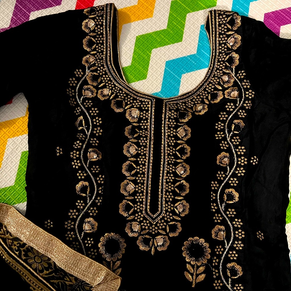 Beautiful black salwar suit